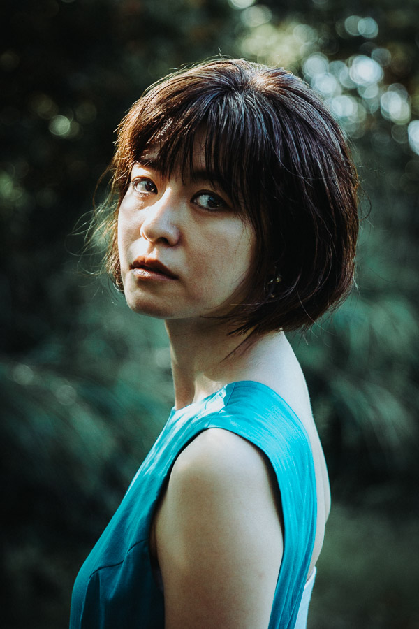 屋外ポートレート